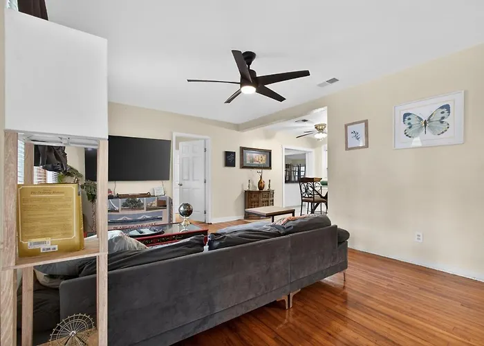 Ferienhaus Captain Den With Office Kitchen Wifi 8 Mins To Fsu Tallahassee